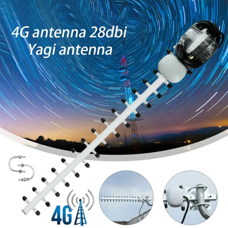 High Gain 28dBi SMA Plug 4G 696-960MHz / 1710-2690MHz Yagi Antenna, Antenna High Gain 28dBi SMA Plug 4G 696-960MHz / 1710-2690MHz Yagi Antenna, Antenna